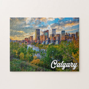 Beautiful Calgary, Alberta, Canada Jigsaw Puzzle