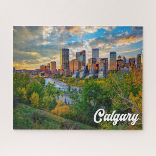 Beautiful Calgary, Alberta, Canada Jigsaw Puzzle