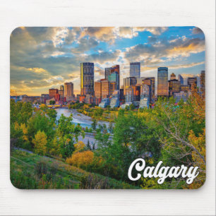 Beautiful Calgary, Alberta, Canada Mouse Mat