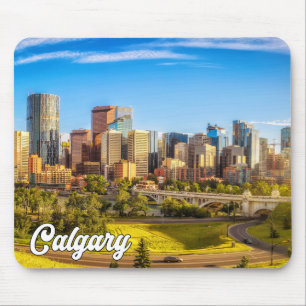 Beautiful Calgary, Alberta, Canada Mouse Mat