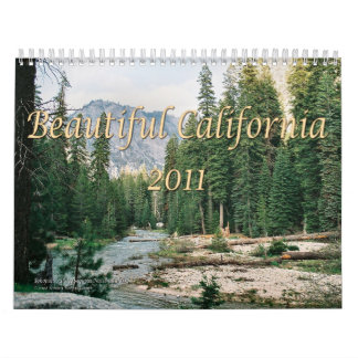Beautiful California 2011 Calendar