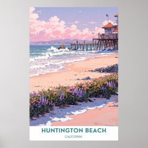 Beautiful California Beach Poster