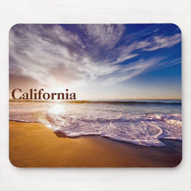 Beautiful California by storeman Mouse Mat (Front)