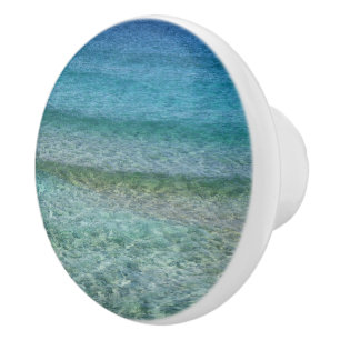 Beautiful Calm Caribbean Sea  Ceramic Knob