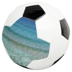 Beautiful Calm Caribbean Sea  Football
