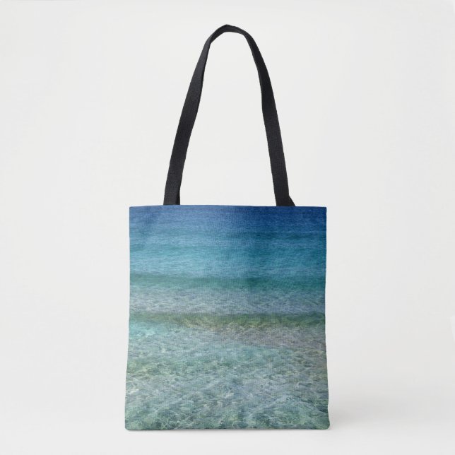Beautiful Calm Caribbean Sea  Tote Bag (Front)