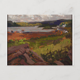 Beautiful Canadian Landscape Tom Thompson Artist Postcard