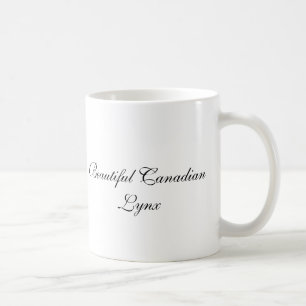 Beautiful CanadianLynx Coffee Mug