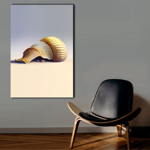Beautiful Canvas Seashell Art