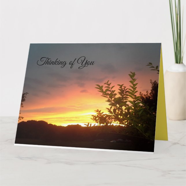 Beautiful card to let someone know you care. (Front)