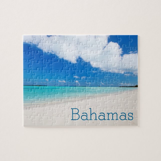 Beautiful Caribbean beach Jigsaw Puzzle (Horizontal)