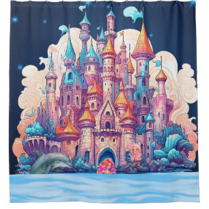 Beautiful Castle Shower Curtain