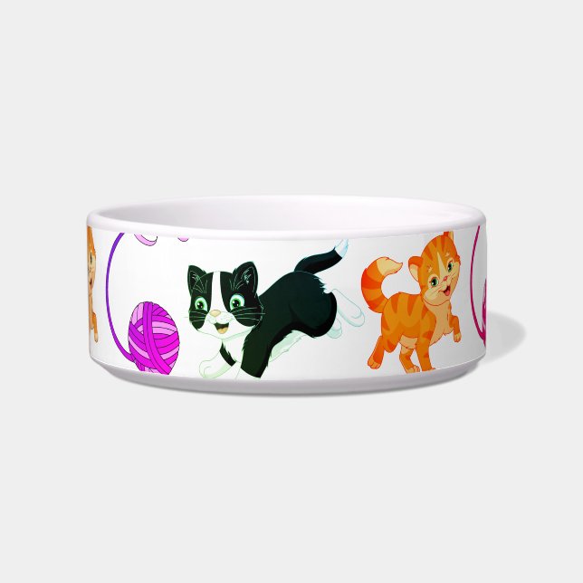 beautiful cat bowl (Front)