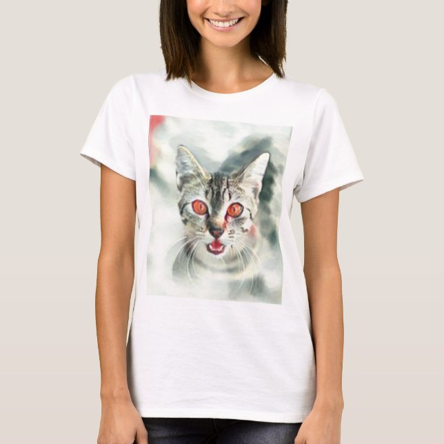 Beautiful Cat T-Shirt (Front)