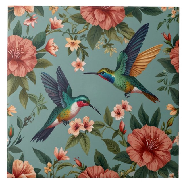 Beautiful Ceramic Tile (Front)
