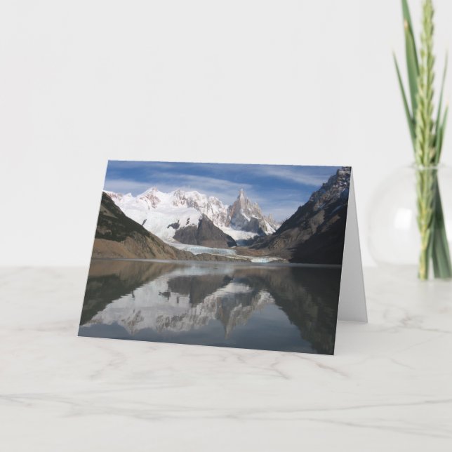 Beautiful Cerro Torre, Patagonia, Mountain View Card (Front)