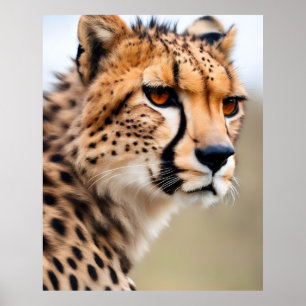 Beautiful Cheetah Poster