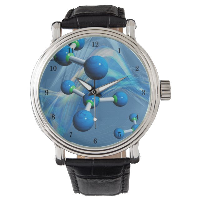 Beautiful Chemistry Wrist Watch (Front)