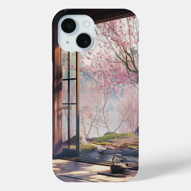 Beautiful Cherry Blossom in Japan Case-Mate iPhone Case (Back)