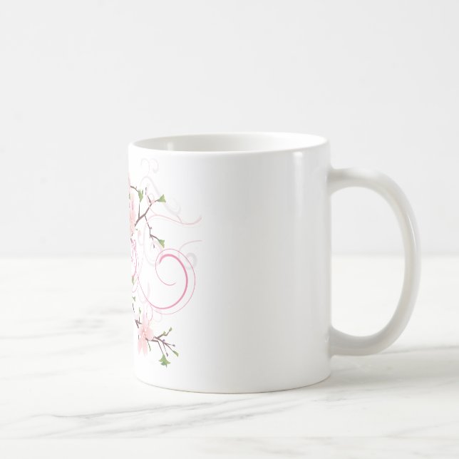 Beautiful Cherry Blossoms Coffee Mug (Right)