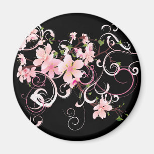 Beautiful Cherry Blossoms Magnet
