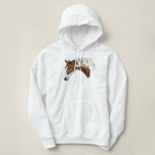 Beautiful Chestnut Tovero Paint Horse Hoodie