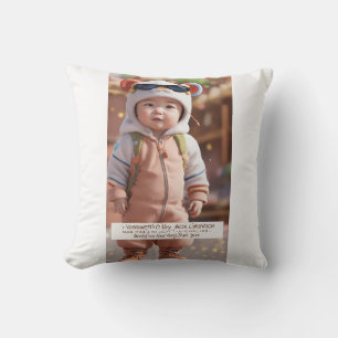Beautiful Chibi Baby Boy – 3D Realistic Pixar-Insp Cushion