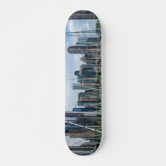 Beautiful Chicago Harbour Skateboard (Front)