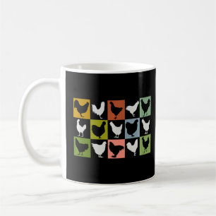 Beautiful Chickens Many Different Chicken Breeds F Coffee Mug
