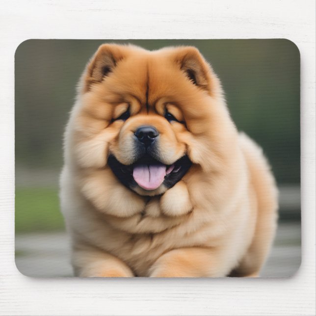 Beautiful Chow Chow Mouse Mat (Front)