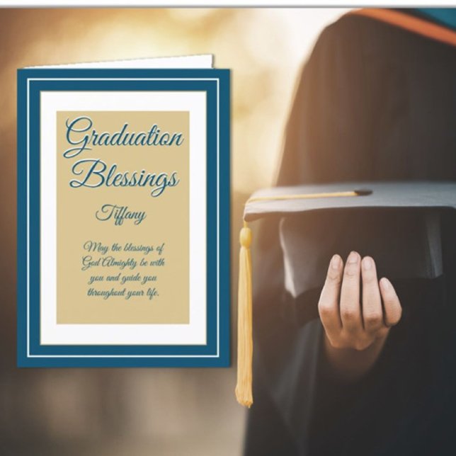 Beautiful Christian blessings graduation card (Creator Uploaded)