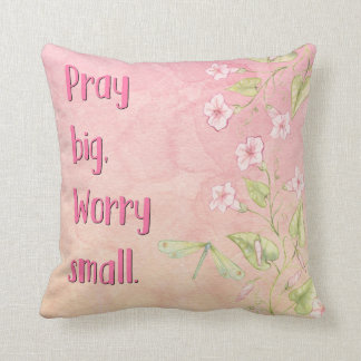 Beautiful Christian Message throw pillow
