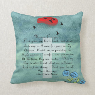 Beautiful Christian Nurse Prayer Pillow #13