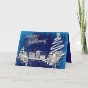 Beautiful Christmas Customisable Greeting Cards