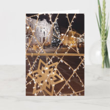 Beautiful Christmas design blank card