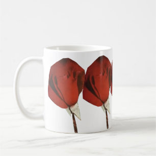 Beautiful Christmas Floral Coffee Mug
