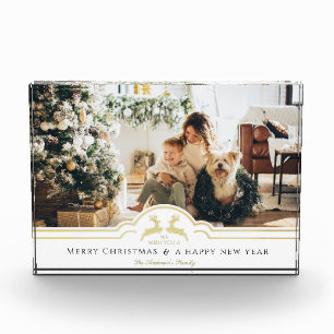 Beautiful Christmas Frame Personalised Photo Block