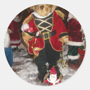 Beautiful Christmas gifts cards picture.JPG Classic Round Sticker