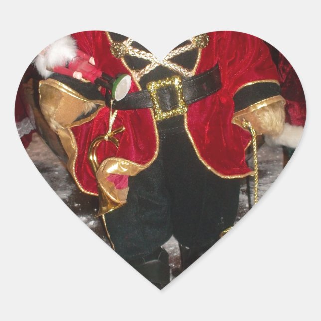 Beautiful Christmas gifts cards picture.JPG Heart Sticker (Front)