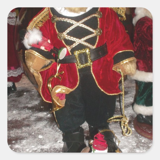 Beautiful Christmas gifts cards picture.JPG Square Sticker (Front)