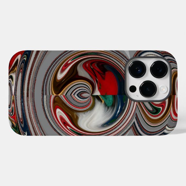 Beautiful Christmas Hearts Holiday Season Colours  Case-Mate iPhone Case (Back (Horizontal))