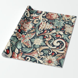Beautiful Christmas Motifs 4 Wrapping Paper