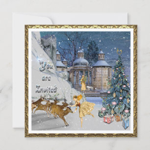 Beautiful Christmas Party for Everyone Invitation