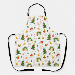 Beautiful Christmas Pattern     Apron