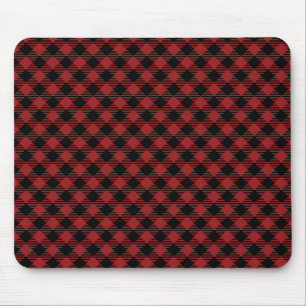 Beautiful Christmas Red Buffalo Plaid Mouse Mat