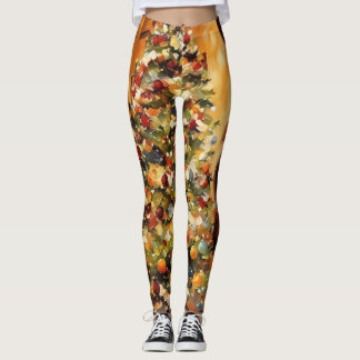 Beautiful Christmas Tree Leggings