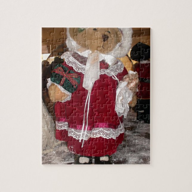 Beautiful Christmas with Love Have a Nice Day and  Jigsaw Puzzle (Vertical)