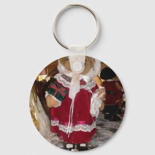 Beautiful Christmas with Love Have a Nice Day and  Key Ring