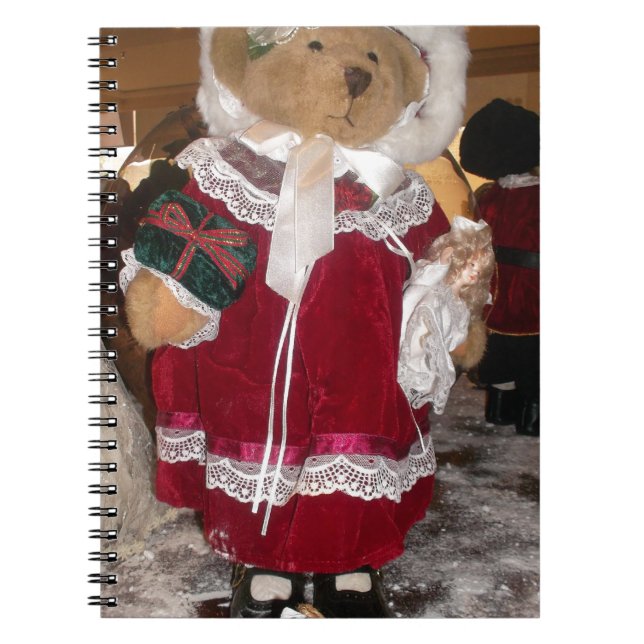 Beautiful Christmas with Love Have a Nice Day and  Notebook (Front)