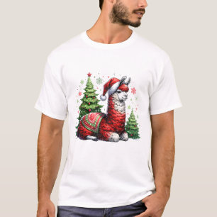 Beautiful Christmas With Snow Goat T-Shirt